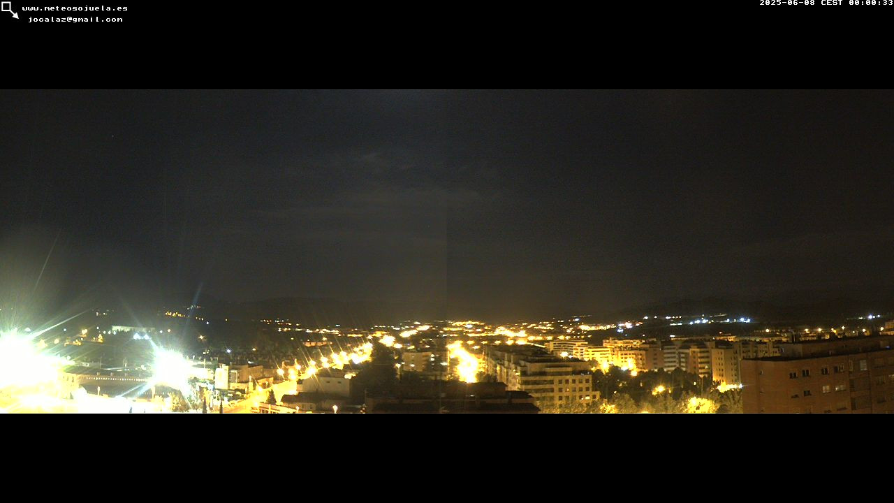 time-lapse frame, LOGROÑO SUR Iregua webcam