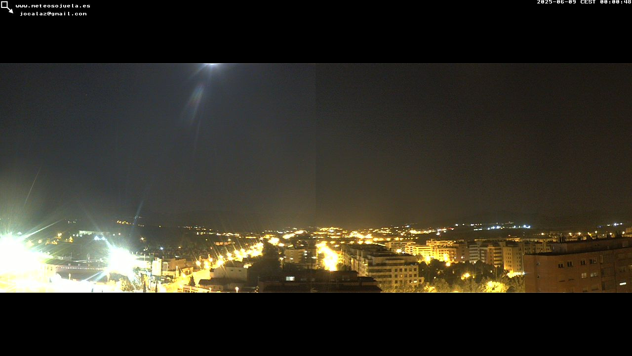 time-lapse frame, LOGROÑO SUR Iregua webcam