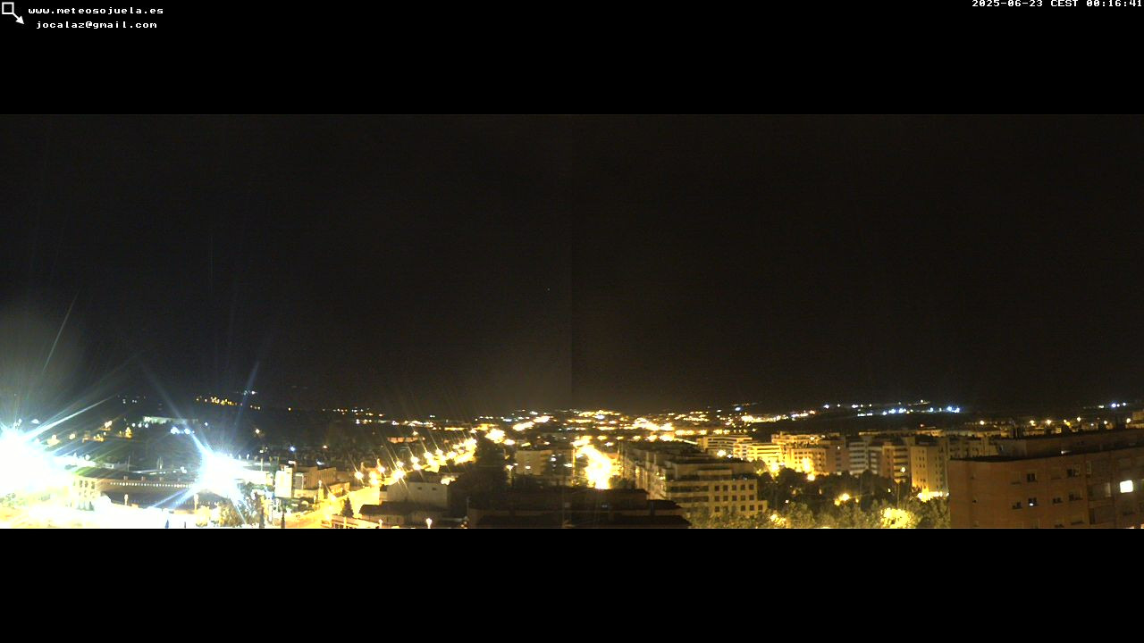time-lapse frame, LOGROÑO SUR Iregua webcam