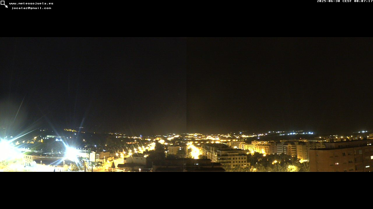 time-lapse frame, LOGROÑO SUR Iregua webcam