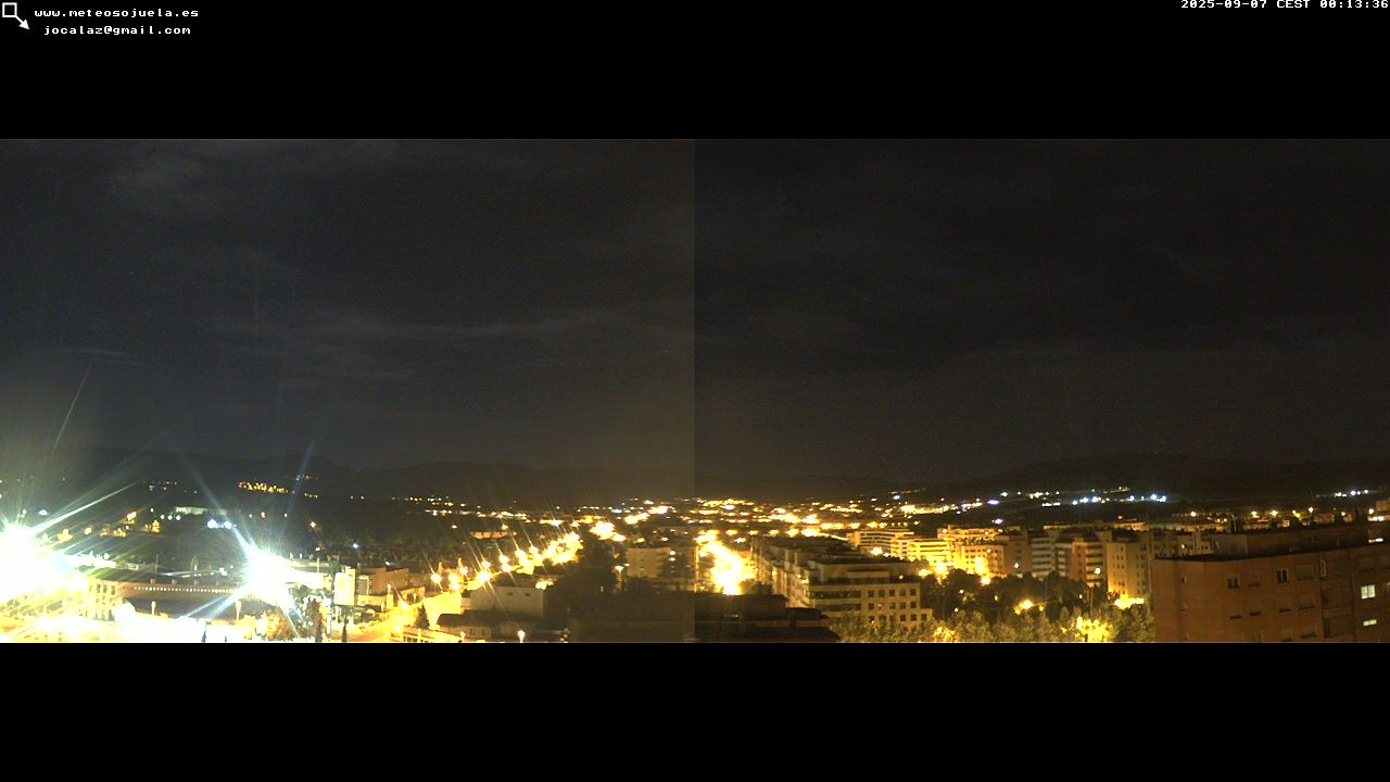 time-lapse frame, LOGROÑO SUR Iregua webcam