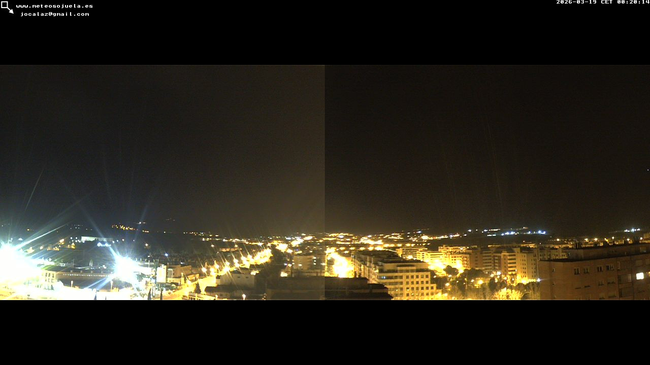 time-lapse frame, LOGROÑO SUR Iregua webcam