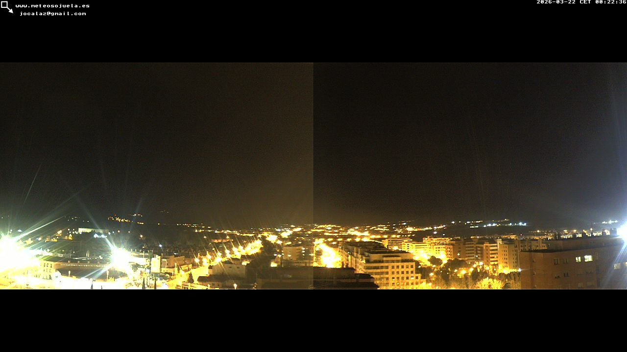 time-lapse frame, LOGROÑO SUR Iregua webcam