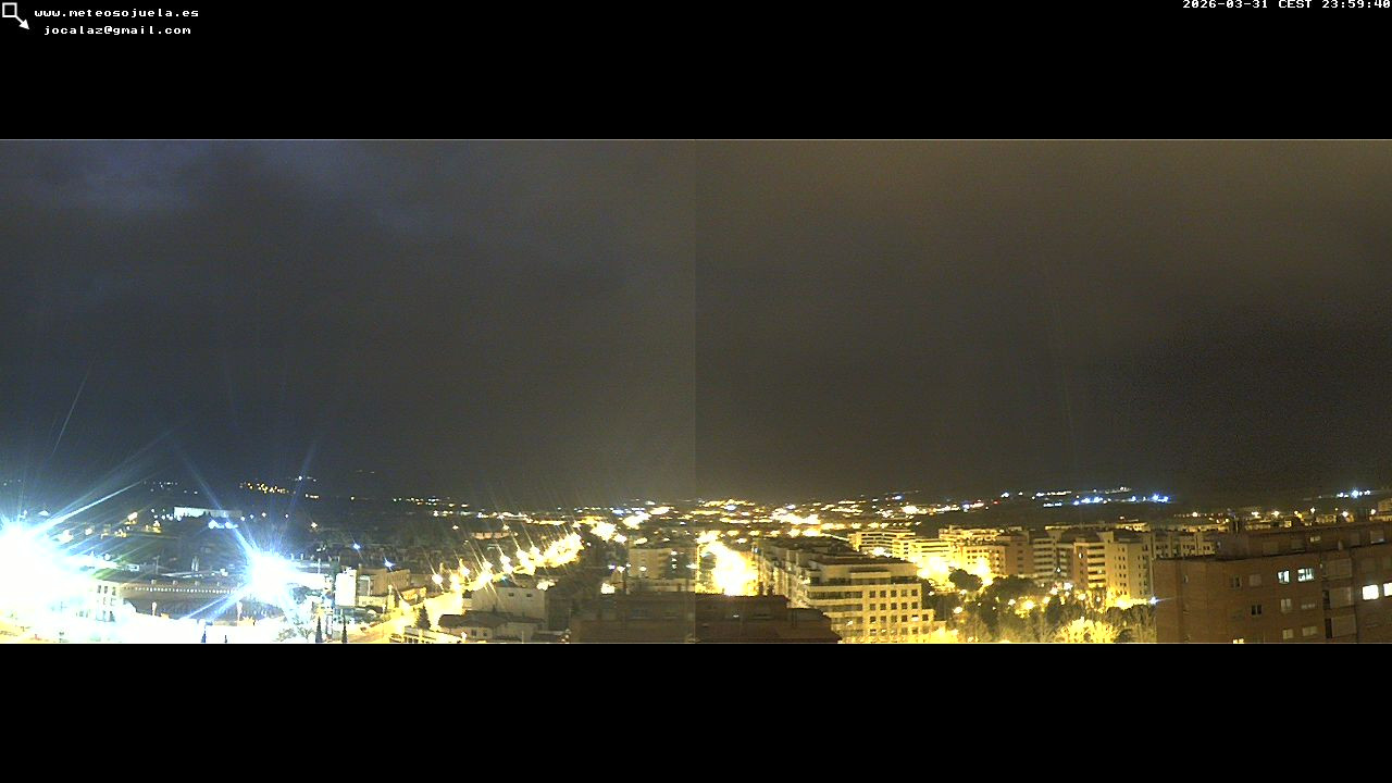 time-lapse frame, LOGROÑO SUR Iregua webcam