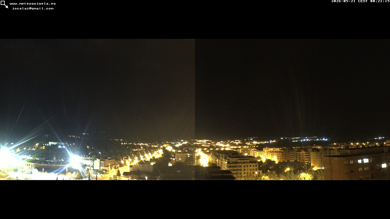time-lapse frame, LOGROÑO SUR Iregua webcam
