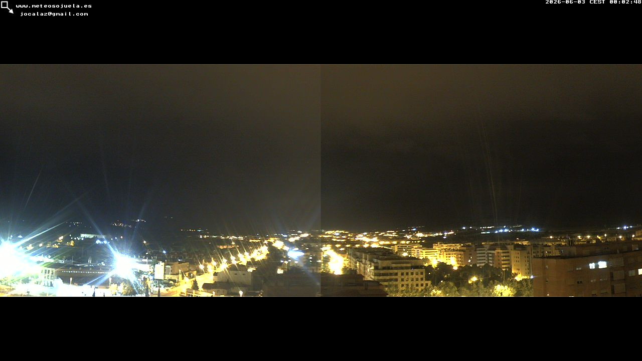 time-lapse frame, LOGROÑO SUR Iregua webcam