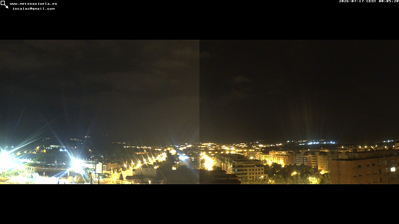time-lapse frame, LOGROÑO SUR Iregua webcam