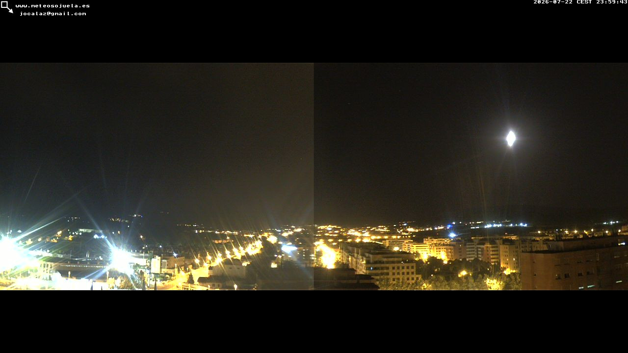 time-lapse frame, LOGROÑO SUR Iregua webcam