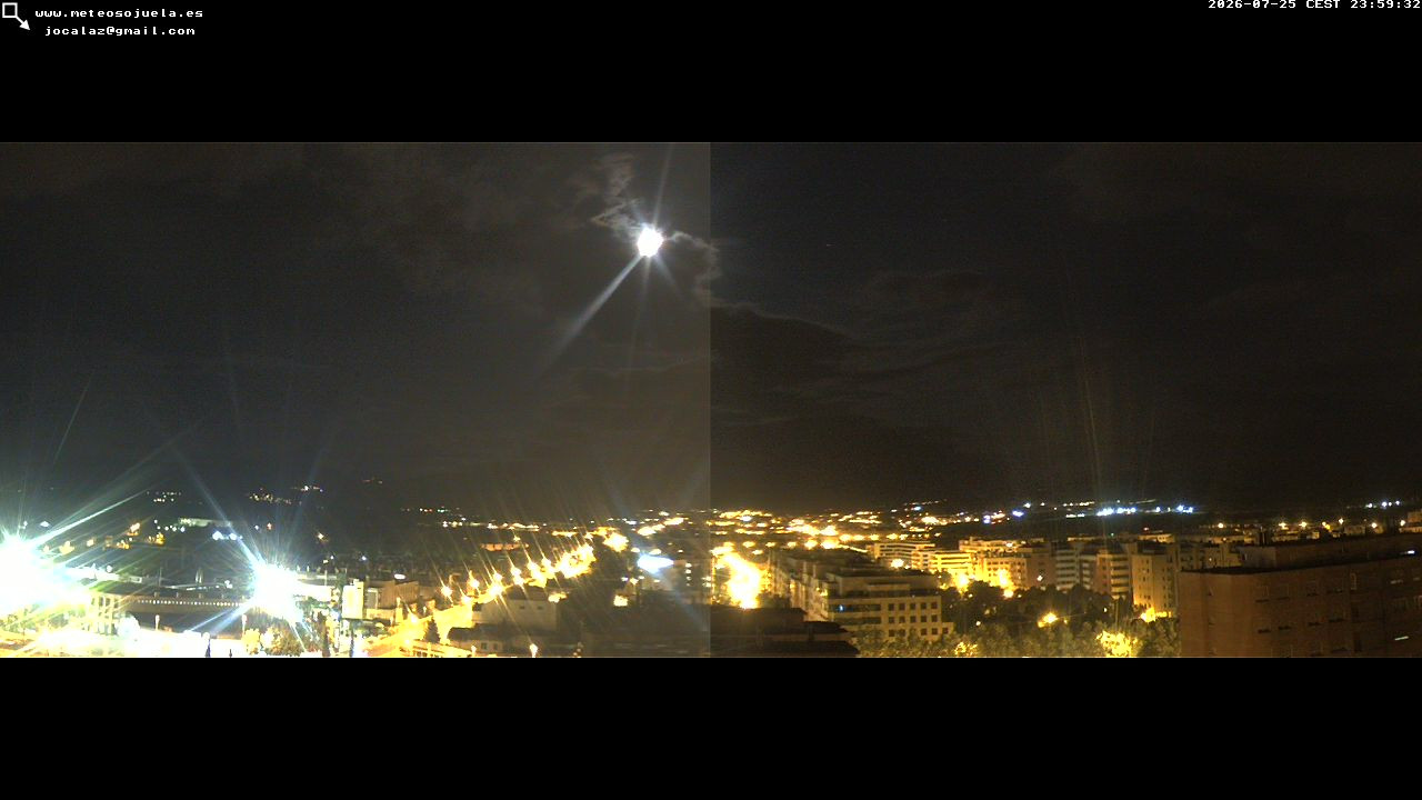 time-lapse frame, LOGROÑO SUR Iregua webcam