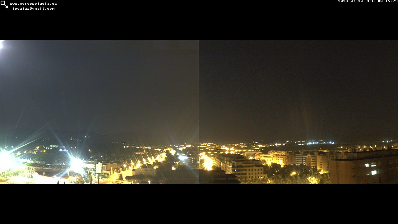 time-lapse frame, LOGROÑO SUR Iregua webcam