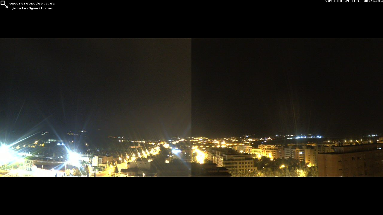 time-lapse frame, LOGROÑO SUR Iregua webcam