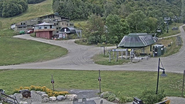 view from Sugarbush Bravo Lift on 2026-08-22