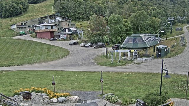 view from Sugarbush Bravo Lift on 2026-08-26
