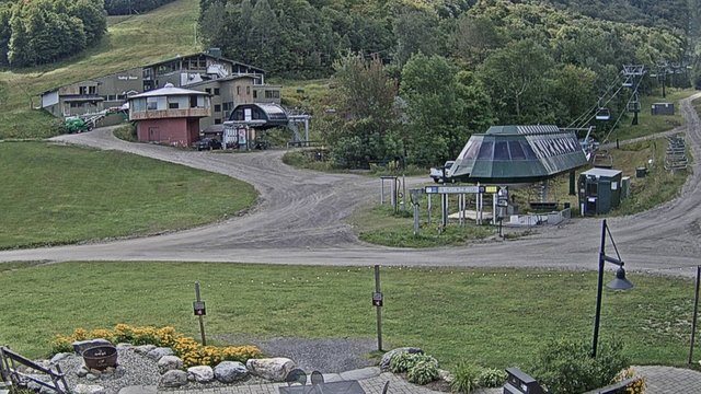 view from Sugarbush Bravo Lift on 2026-08-28