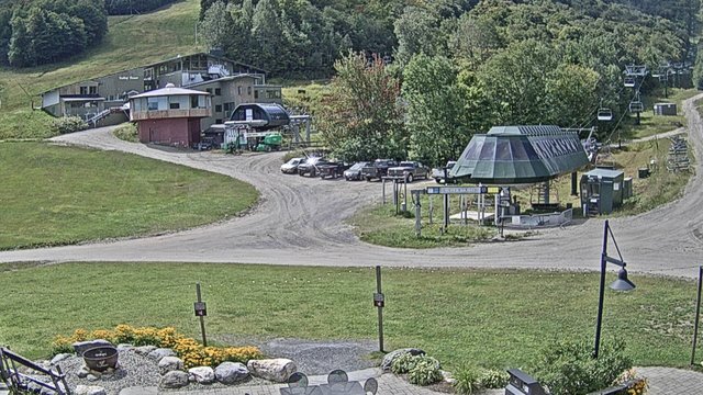 view from Sugarbush Bravo Lift on 2026-08-31