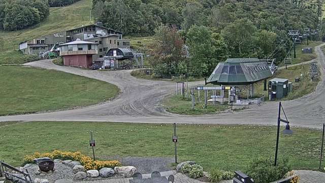 view from Sugarbush Bravo Lift on 2026-09-04
