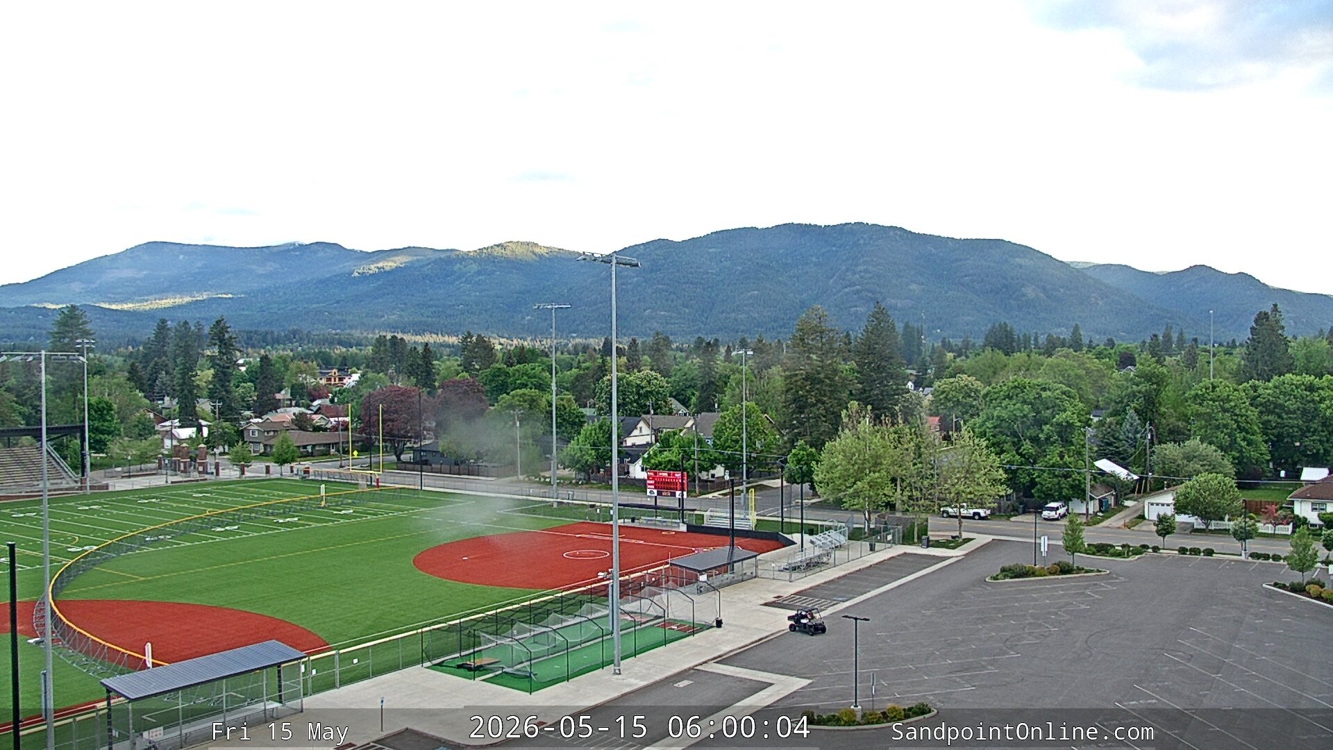 time-lapse frame, Sandpoint Online - Schweitzer Mountain webcam