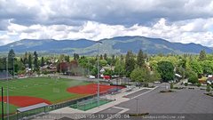 view from Sandpoint Online - Schweitzer Mountain on 2026-05-19