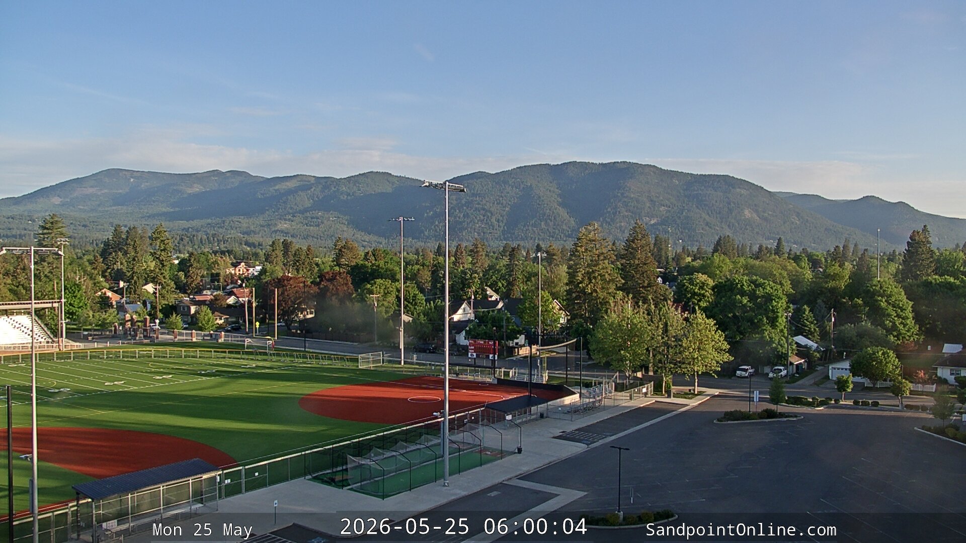 time-lapse frame, Sandpoint Online - Schweitzer Mountain webcam