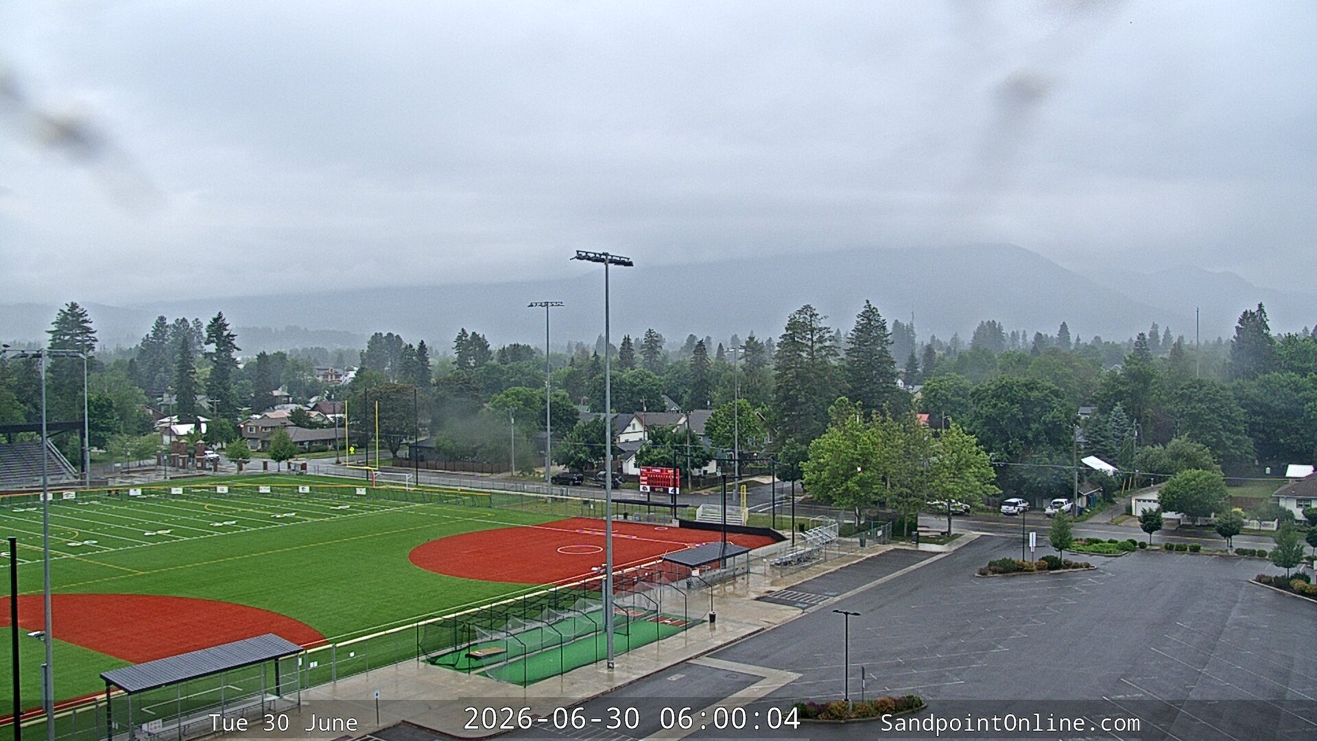time-lapse frame, Sandpoint Online - Schweitzer Mountain webcam