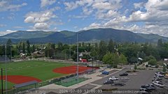 view from Sandpoint Online - Schweitzer Mountain on 2026-07-03