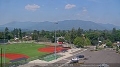view from Sandpoint Online - Schweitzer Mountain on 2026-07-22