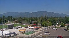 view from Sandpoint Online - Schweitzer Mountain on 2026-07-27