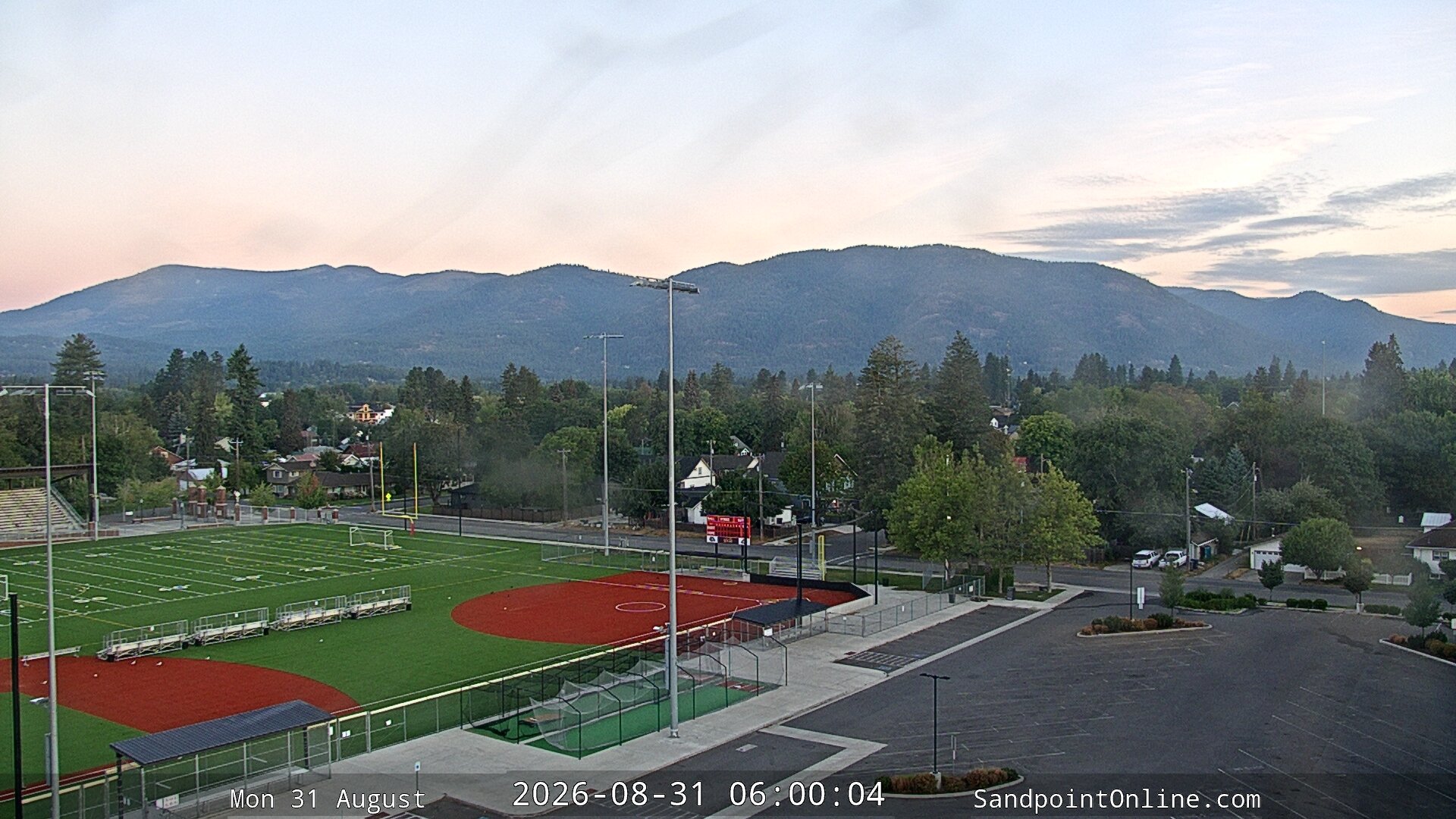 time-lapse frame, Sandpoint Online - Schweitzer Mountain webcam