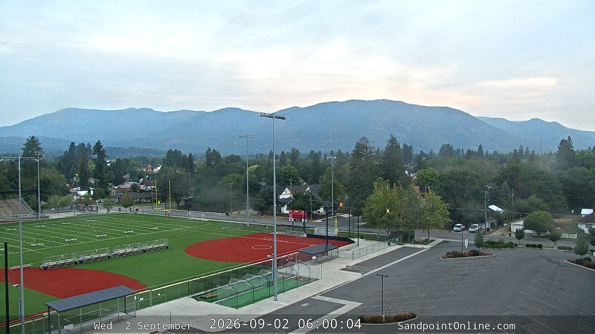 time-lapse frame, Sandpoint Online - Schweitzer Mountain webcam