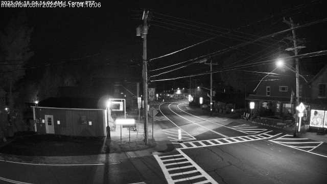 time-lapse frame, Downtown Inlet, NY webcam
