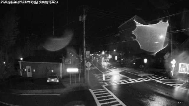 time-lapse frame, Downtown Inlet, NY webcam