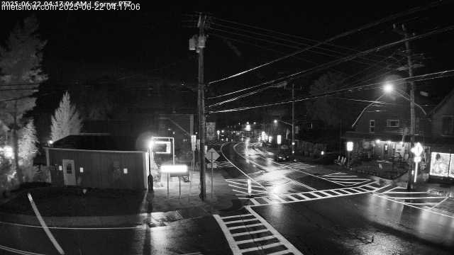 time-lapse frame, Downtown Inlet, NY webcam