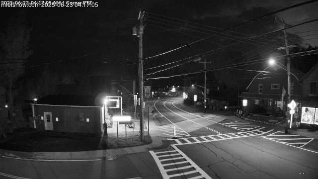 time-lapse frame, Downtown Inlet, NY webcam