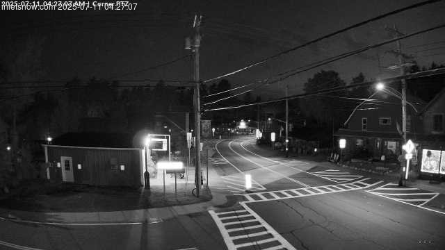 time-lapse frame, Downtown Inlet, NY webcam