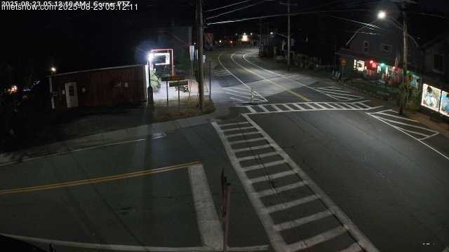 time-lapse frame, Downtown Inlet, NY webcam