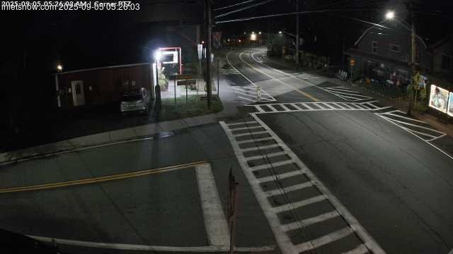 time-lapse frame, Downtown Inlet, NY webcam
