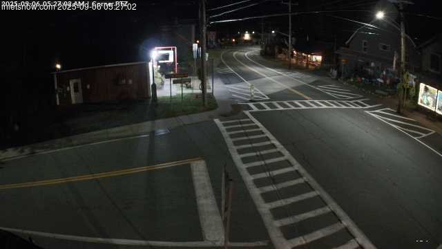 time-lapse frame, Downtown Inlet, NY webcam