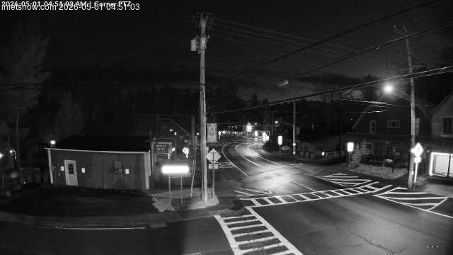 time-lapse frame, Downtown Inlet, NY webcam