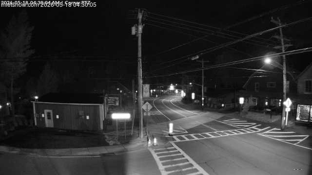 time-lapse frame, Downtown Inlet, NY webcam