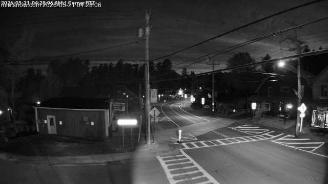 time-lapse frame, Downtown Inlet, NY webcam