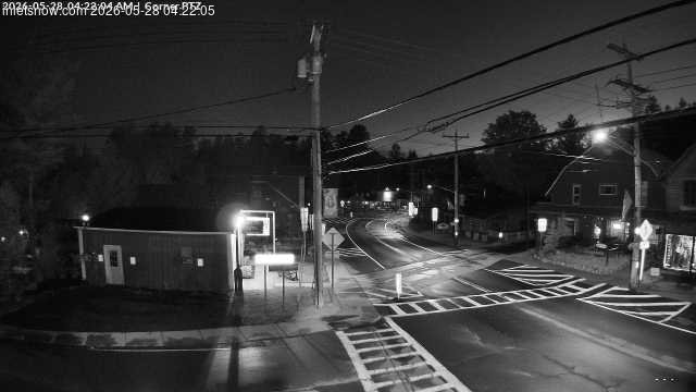 time-lapse frame, Downtown Inlet, NY webcam