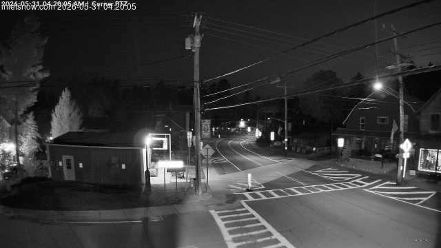 time-lapse frame, Downtown Inlet, NY webcam