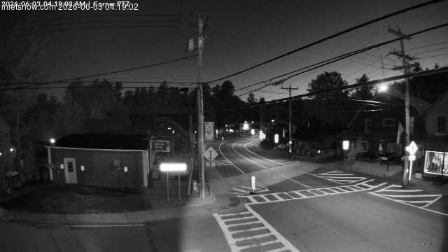 time-lapse frame, Downtown Inlet, NY webcam