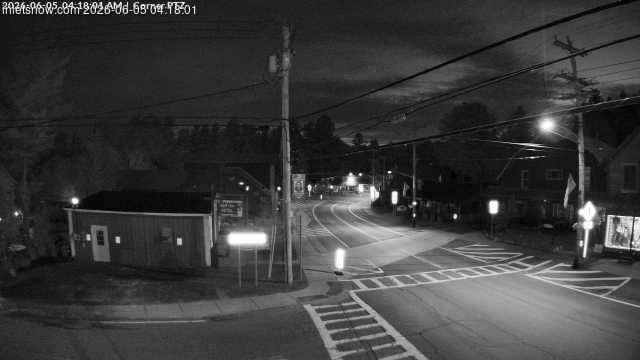 time-lapse frame, Downtown Inlet, NY webcam