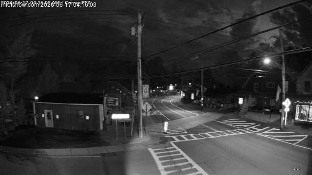 time-lapse frame, Downtown Inlet, NY webcam