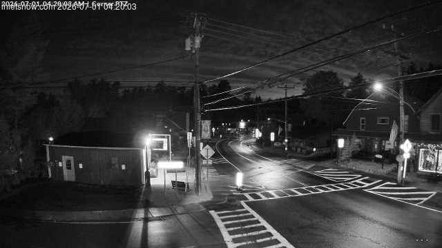 time-lapse frame, Downtown Inlet, NY webcam