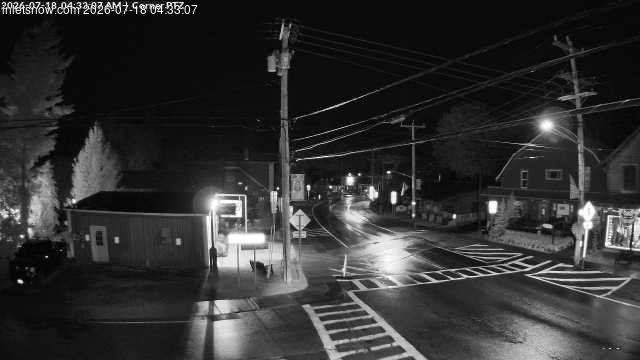 time-lapse frame, Downtown Inlet, NY webcam
