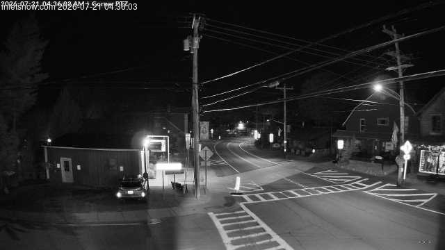 time-lapse frame, Downtown Inlet, NY webcam
