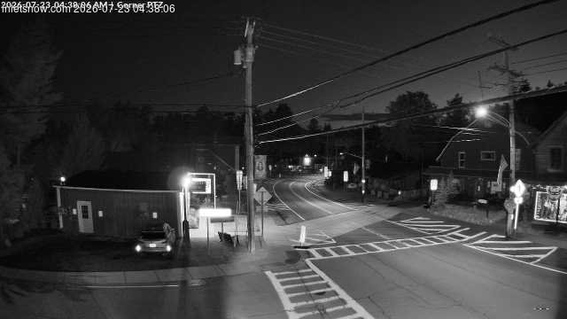 time-lapse frame, Downtown Inlet, NY webcam