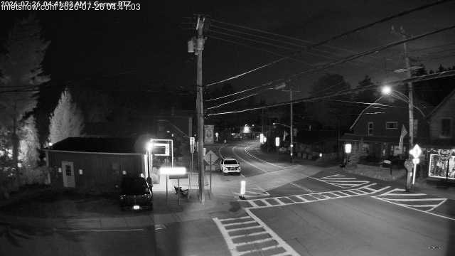 time-lapse frame, Downtown Inlet, NY webcam
